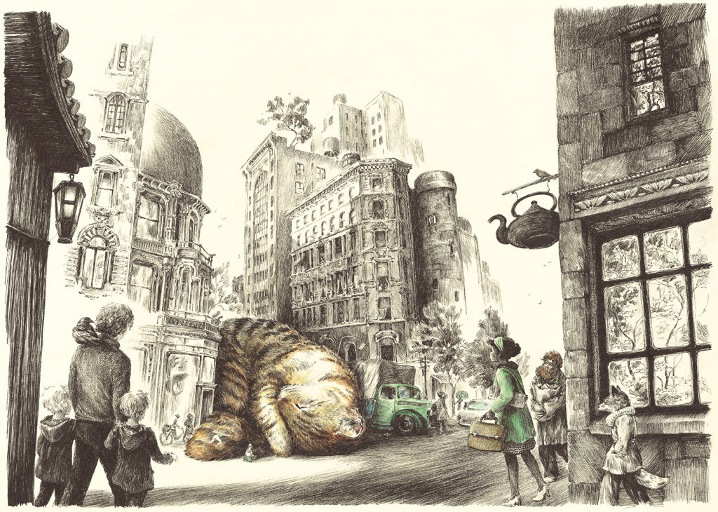 Giant Cat Snooze