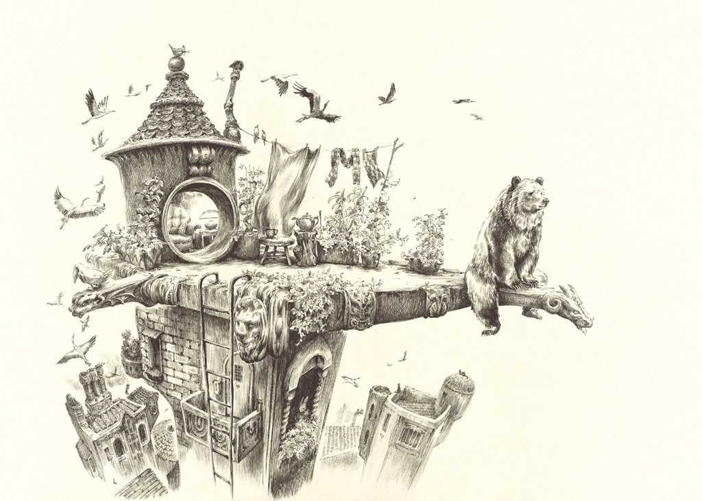 Rooftop Bear