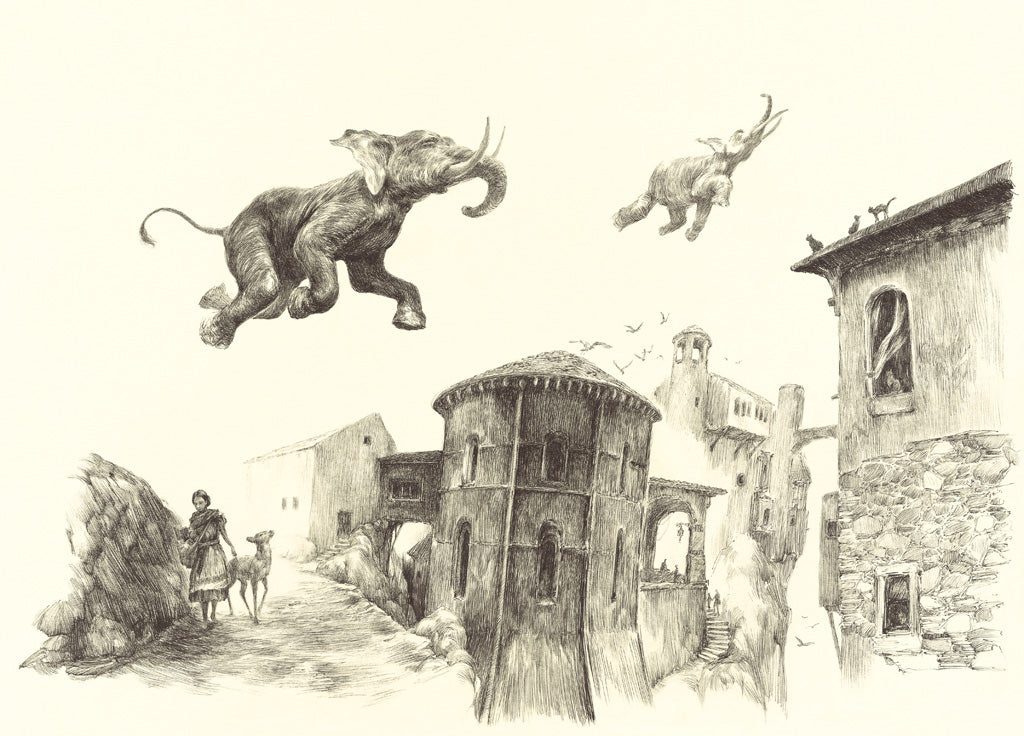 Village Elephants