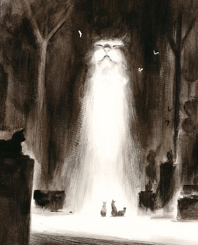 The Giant Cat - from "Trying" by Kobi Yamada (Compendium 2020)