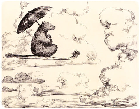 The Flying Bear (pen)