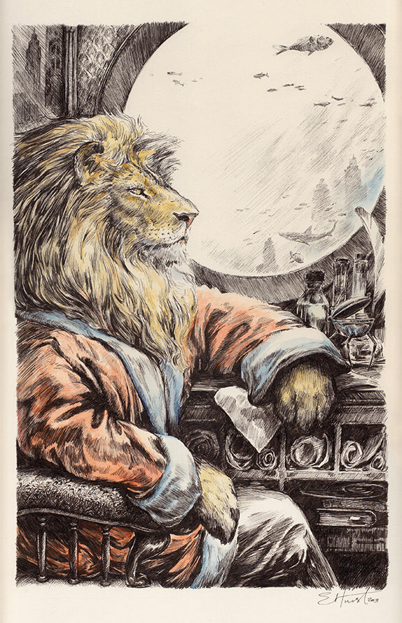 The noble lion