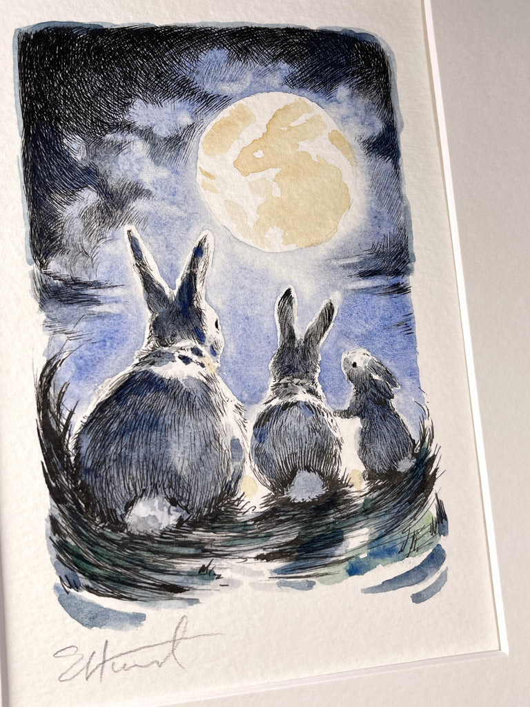 Under the rabbit moon - SOLD
