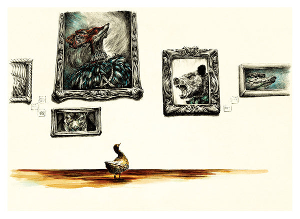 Print of The Gallery Duck