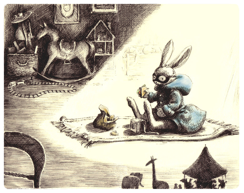 Playroom rabbit